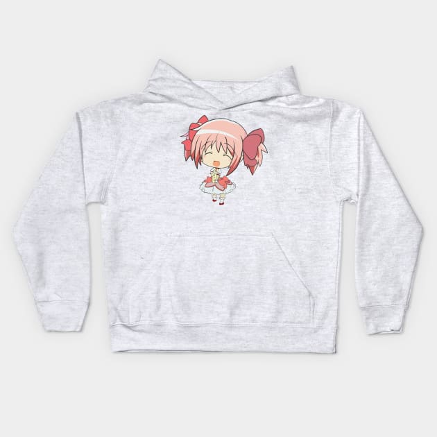 Madoka Magica Kids Hoodie by jenartfart